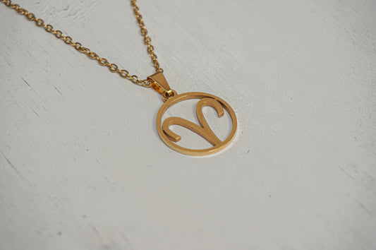 Zodiac Pendant Necklace